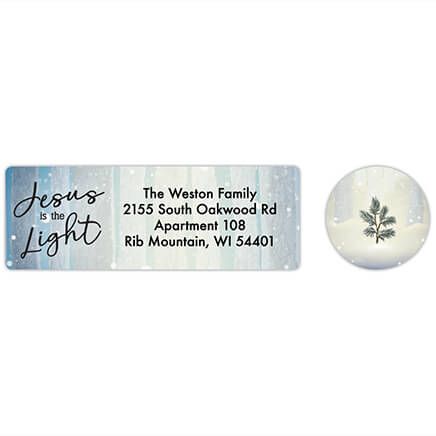 Personalized He is the Light Labels & Envelope Seals 20-368275