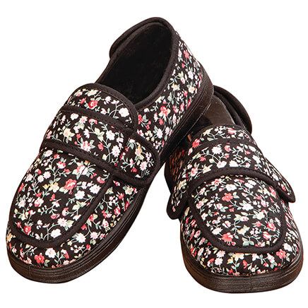 Silver Steps™ Adjustable Edema Slippers-369287