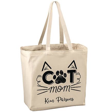 Personalized Cat Mom Tote-369349