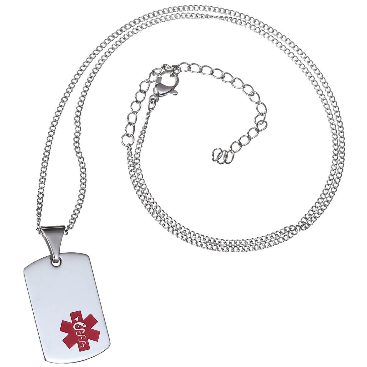 Personalized Medical ID Tag Necklace + '-' + 369366
