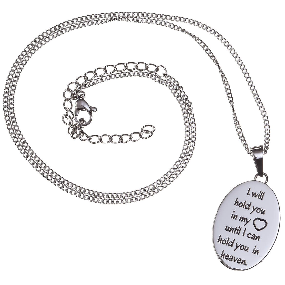 Personalized Miss You Oval Necklace + '-' + 369411