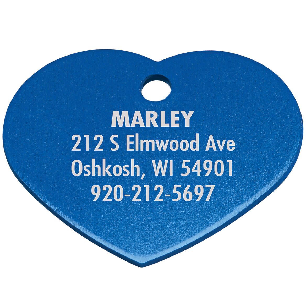 Personalized Heart-Shaped Pet Tag + '-' + 369471