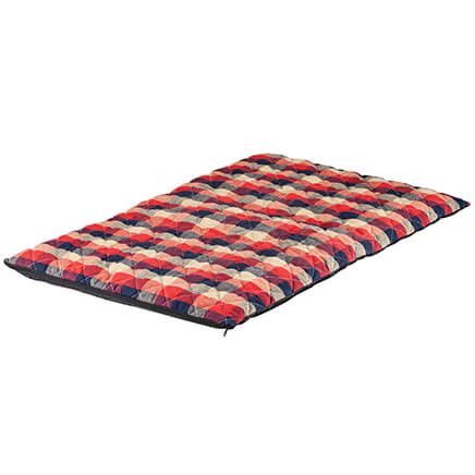 Plaid Quilted Thermal Pet Bed-369667