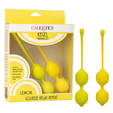 Lemon Variably Weighted Dual Kegel Training Balls, Set of 2-369678