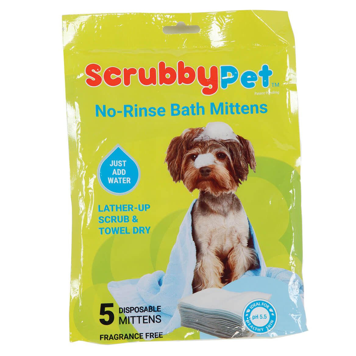 Scrubby Pet™ Bath Mittens + '-' + 369877