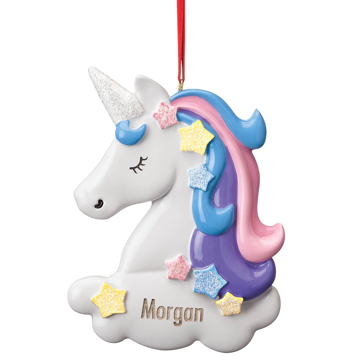 Personalized Unicorn Ornament + '-' + 370705