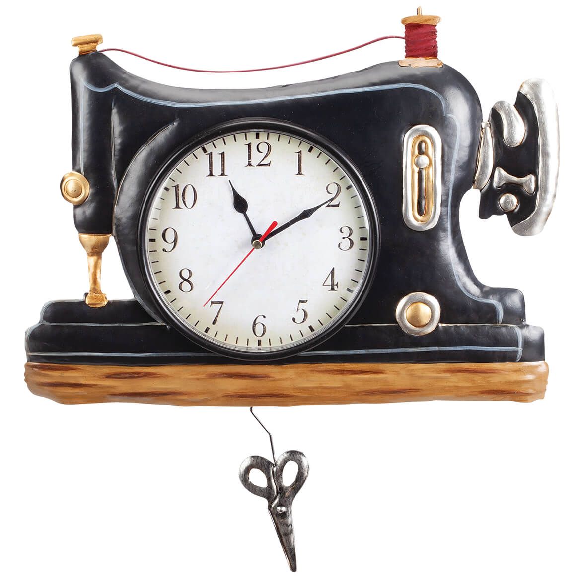 Vintage Pendulum Sewing Clock + '-' + 370724