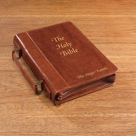Personalized Brown Bible Case-370846