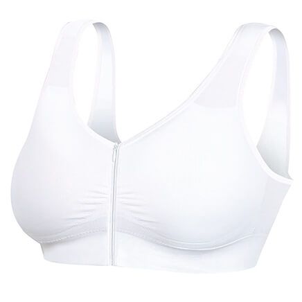 Dream Bras™ Copper Therapy Zip-Front Bra-370928