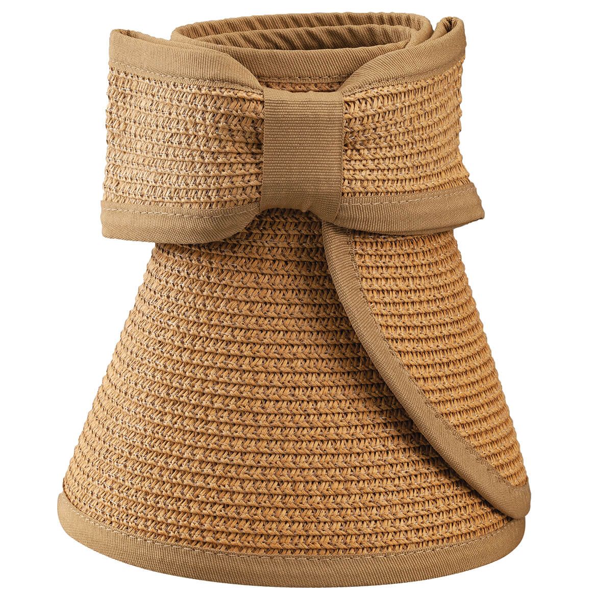 Bow Tie Straw Sun Visor + '-' + 371248