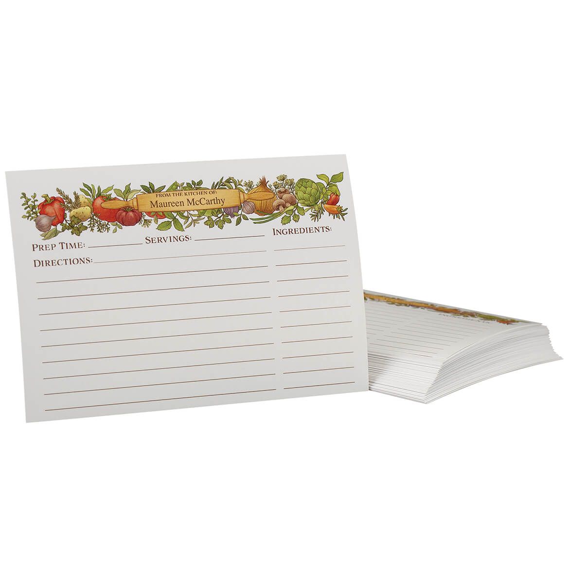 Personalized Recipe Cards + '-' + 371293