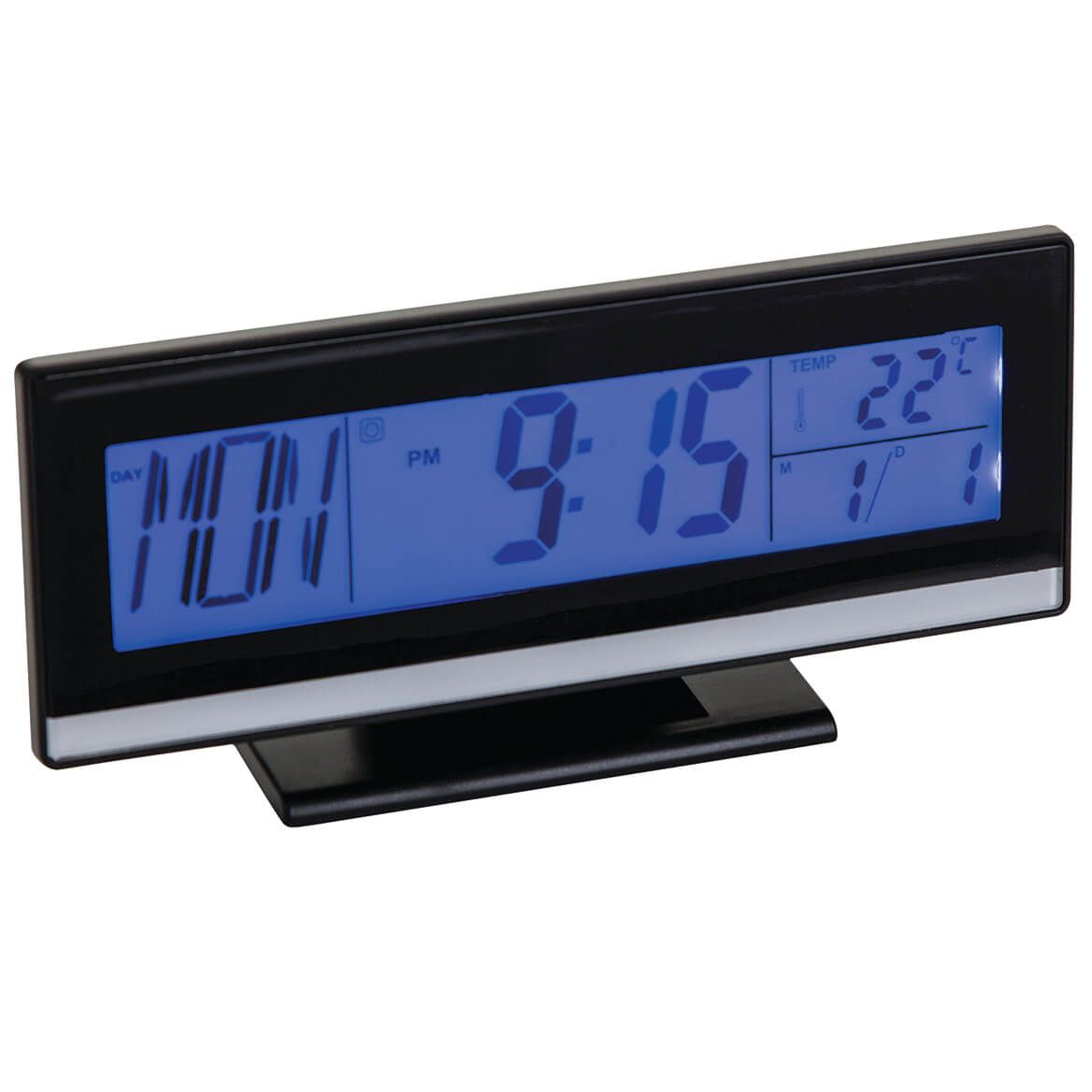 Large Easy Read LCD Multifunction Alarm Clock + '-' + 371544