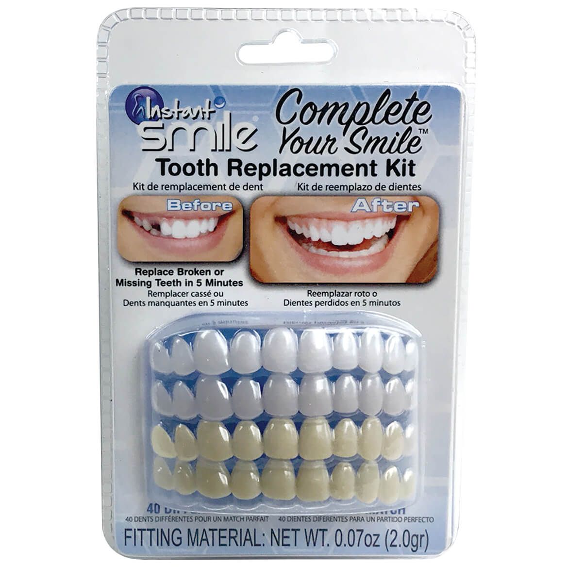 Instant Smile™ Complete Your Smile™ Tooth Replacement Kit + '-' + 371589