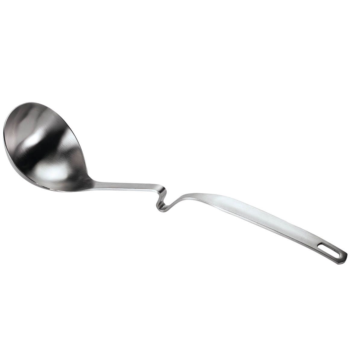 Stainless Steel Soup Ladle with Rim Rest + '-' + 372010