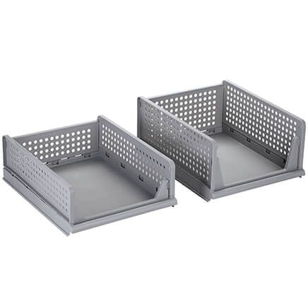 My Home™ Stacking Storage Baskets, Set of 2-372255