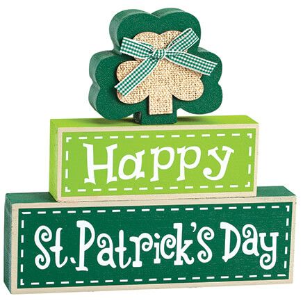 St. Patrick's Day Tabletop Sign-372283
