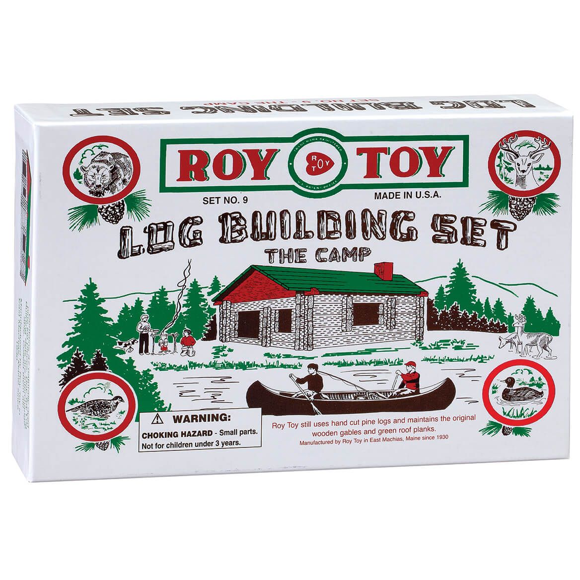 Roy Toy Log Building Set – The Camp + '-' + 372314