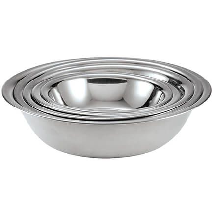 Stainless Steel Mixing Bowls, Set of 5-372384