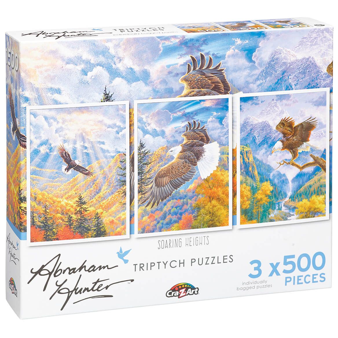 Soaring Heights by Abraham Hunter 500-pc. Puzzles, Set of 3 + '-' + 372675