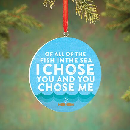 Personalized Fish in the Sea Ornament-372722