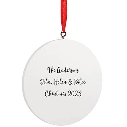 Personalized Custom Text Ornament-372724