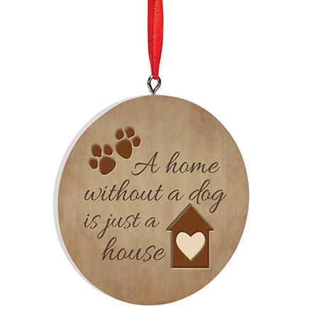 Personalized Home Without A Pet Ornament-372732