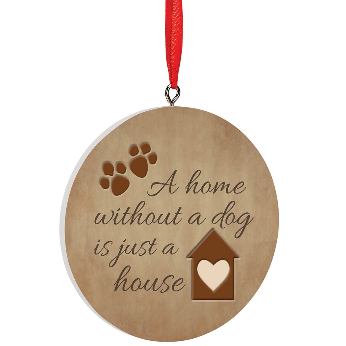 Personalized Home Without A Pet Ornament + '-' + 372732