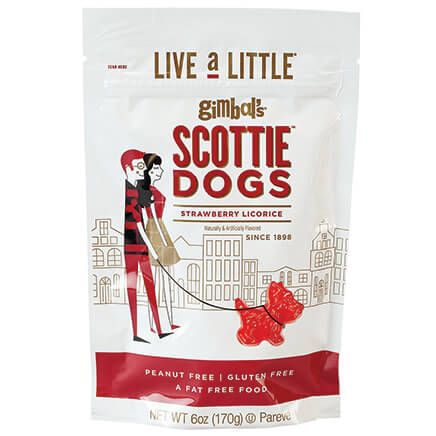 Gimbal's Red Licorice Scottie Dogs, 6 oz.-372873