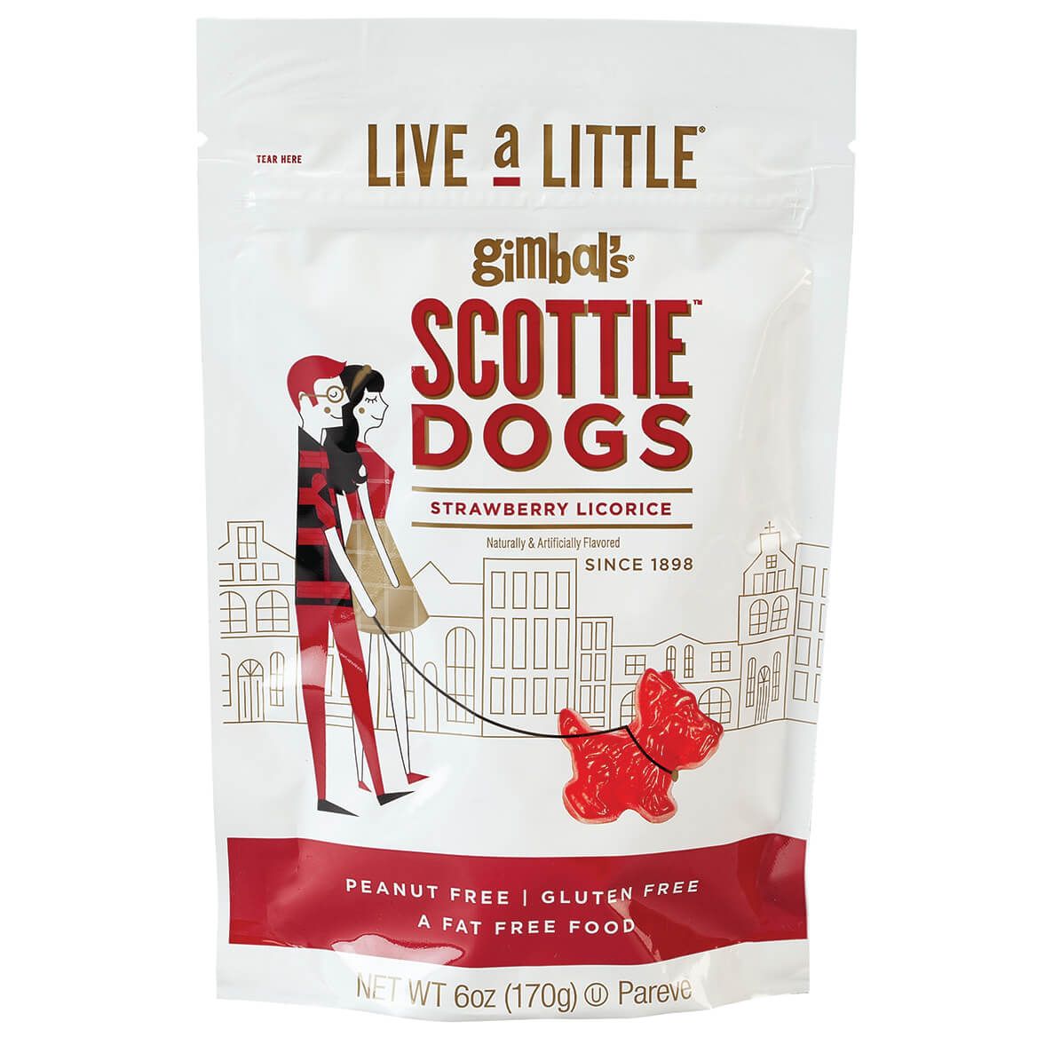 Gimbal's Red Licorice Scottie Dogs, 6 oz. + '-' + 372873