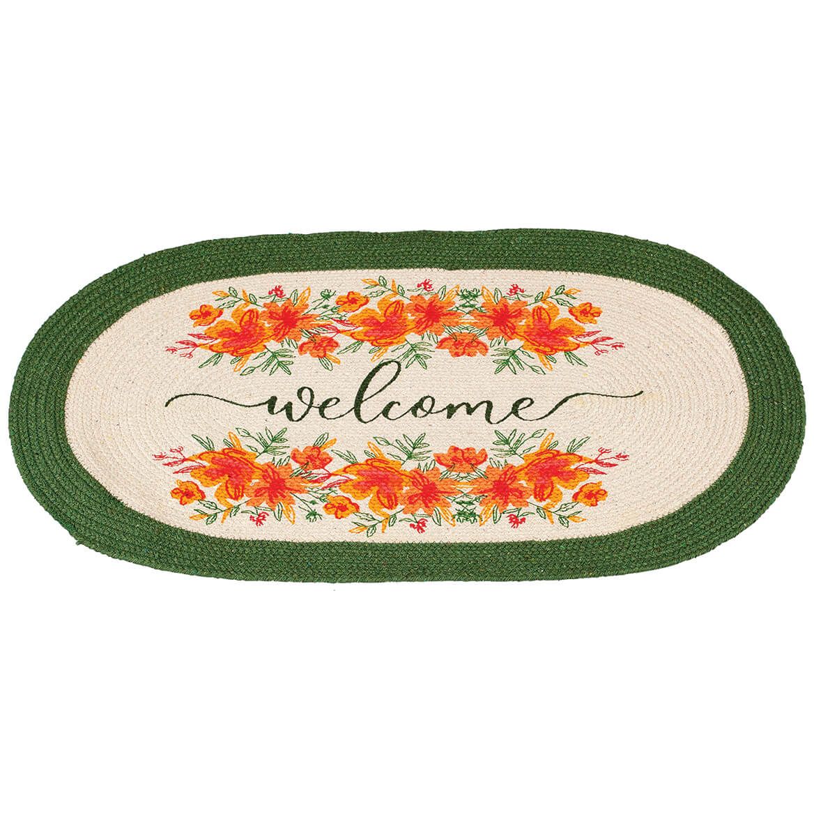 Braided Cotton Rug Welcome Mat + '-' + 372931