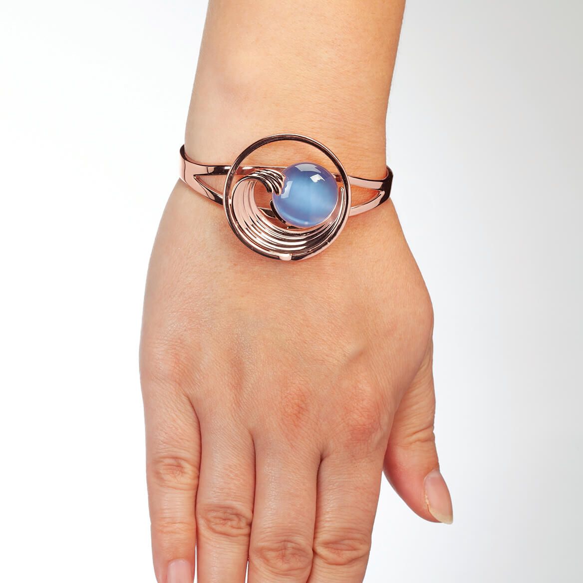 Copper Magnetic Cuff Bracelets with Stone Accents + '-' + 372944