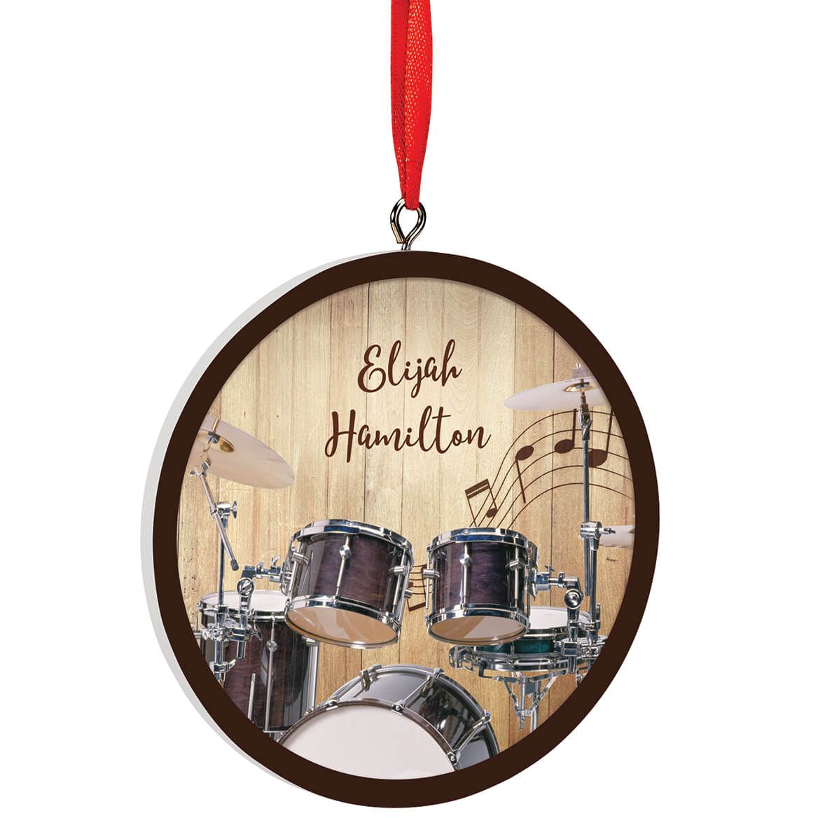 Personalized Drummer Ornament + '-' + 372973