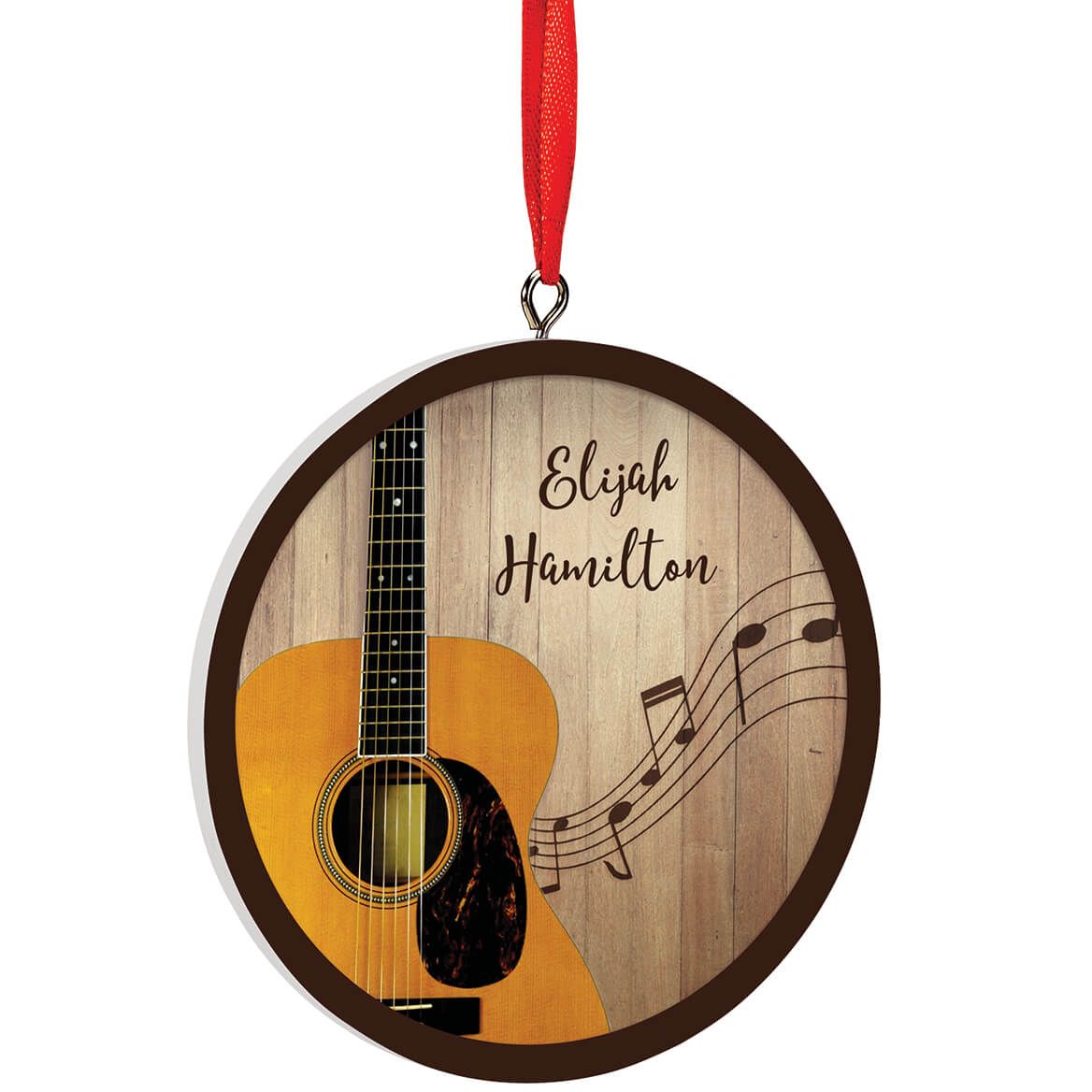 Personalized Guitar Ornament + '-' + 372976