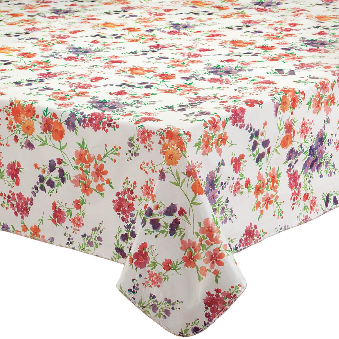 Wildflowers Vinyl Table Cover by Chef's Pride + '-' + 373217