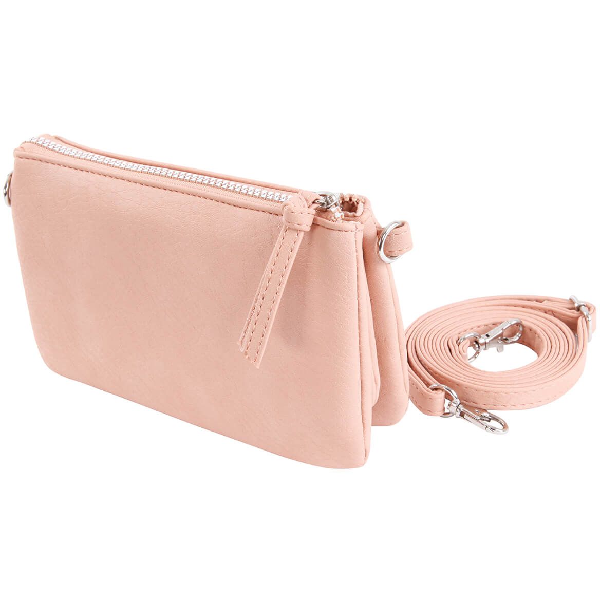 On-The-Go Crossbody Day Bag, Blush + '-' + 373279
