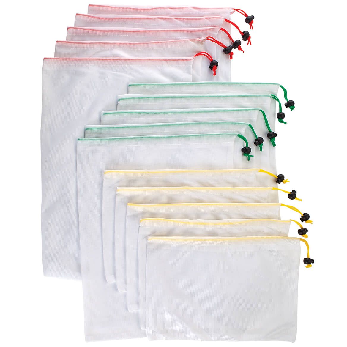 Reusable Mesh Produce Bags by Chef's Pride™, Set of 15 + '-' + 373310
