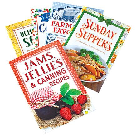 Farmhouse Paperback Cookbooks, Set of 5-373424