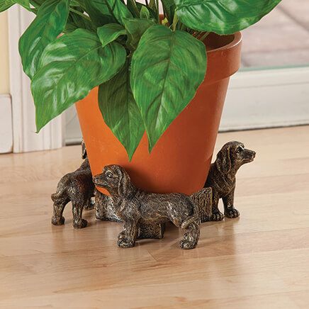 Dachshund Plant Pot Feet, Set of 3-373521