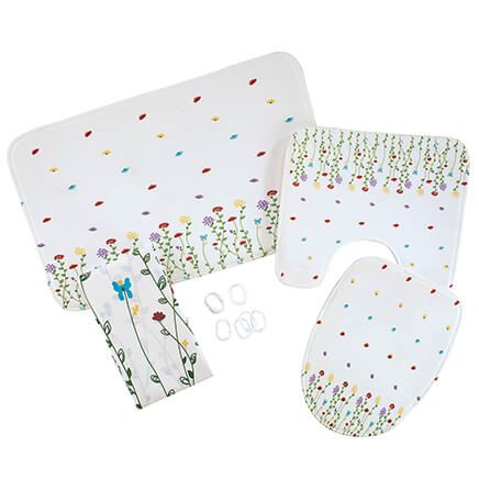 Wildflowers 4-Pc. Bathroom Collection-373540