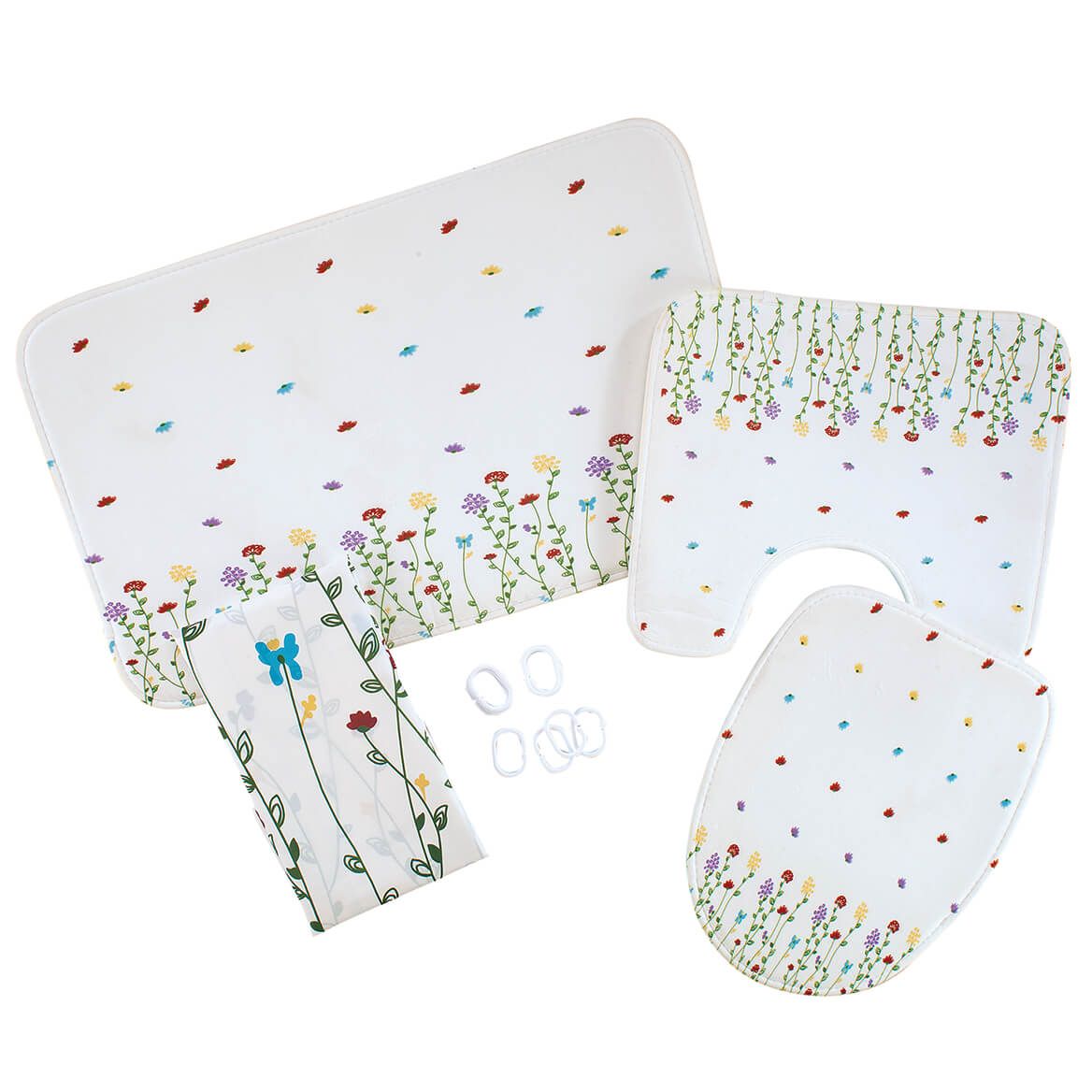 Wildflowers 4-Pc. Bathroom Collection + '-' + 373540
