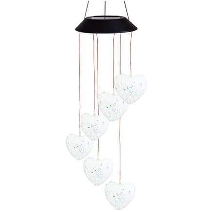 Solar Mobile Heart Lights-373562