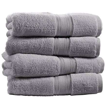 Cotton Spa Collection Oversized 4 Piece Bath Towel Set-373585