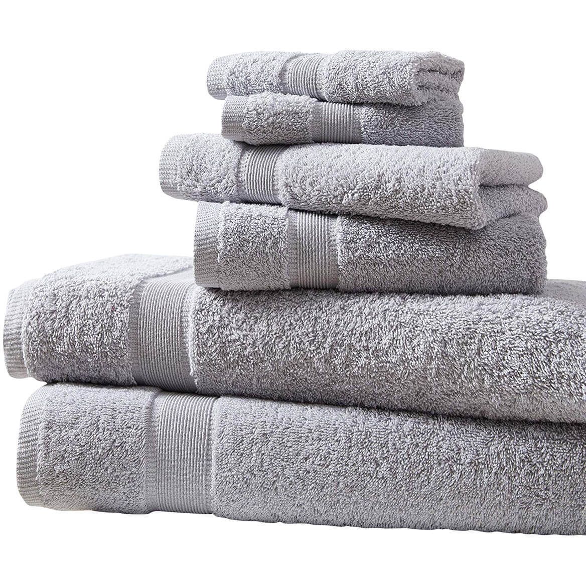 Cotton 6 Piece Bath Towel Set + '-' + 373586