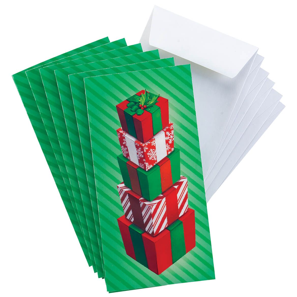 Christmas Present Money Card Holders, Set of 6 + '-' + 373638