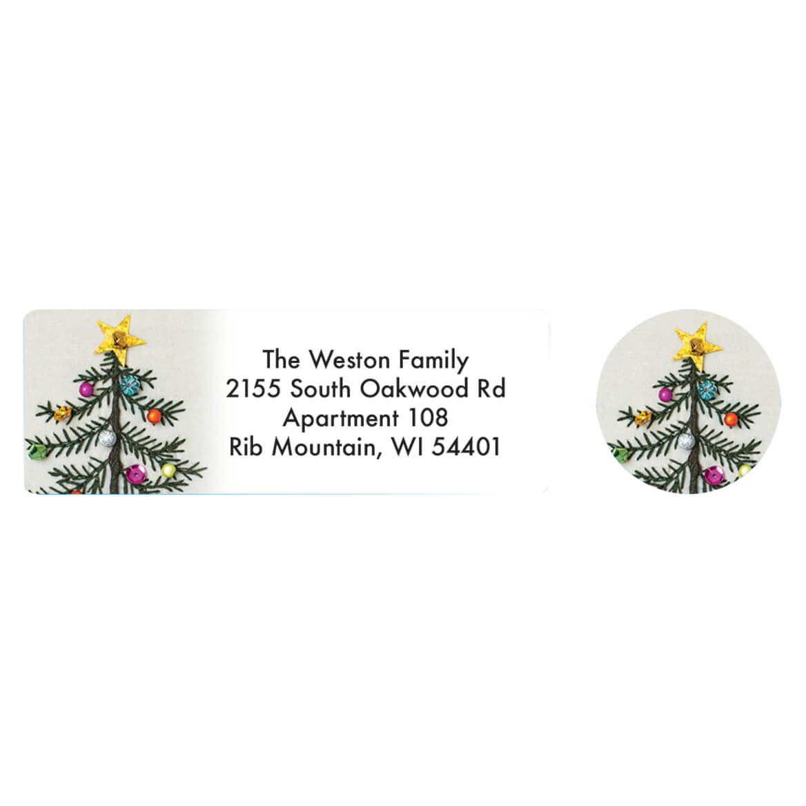 Personalized Beaded Tree Labels and Seals, Set of 20 + '-' + 373647