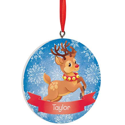 Personalized Reindeer Ornament-373803