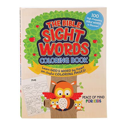 The Bible Sight Words Coloring Book-373871