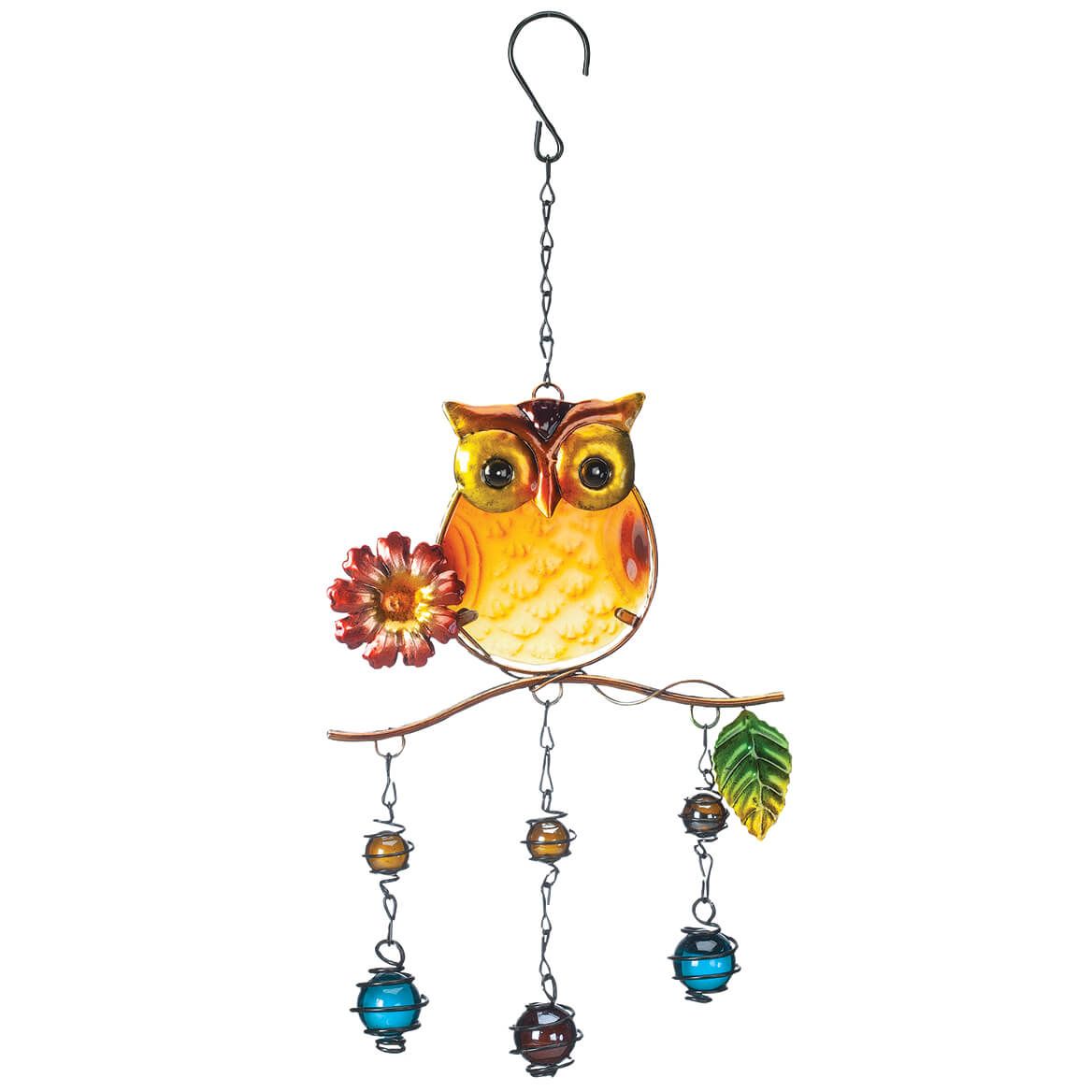 Glass and Metal Owl Garden Art by Fox River™ Creations + '-' + 373890