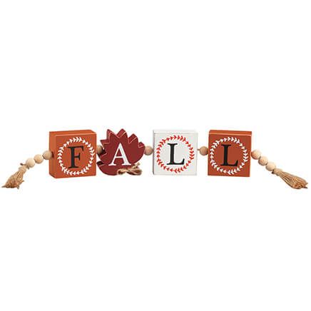 FALL Block Sign by Holiday Peak™-373902