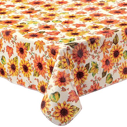 Sunflower Harvest Vinyl Table Cover by Chef's Pride™-373915
